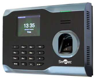 Биометрическая система учета рабочего времени Smartec ST-FT161EM, черный (ST-FT161EM)