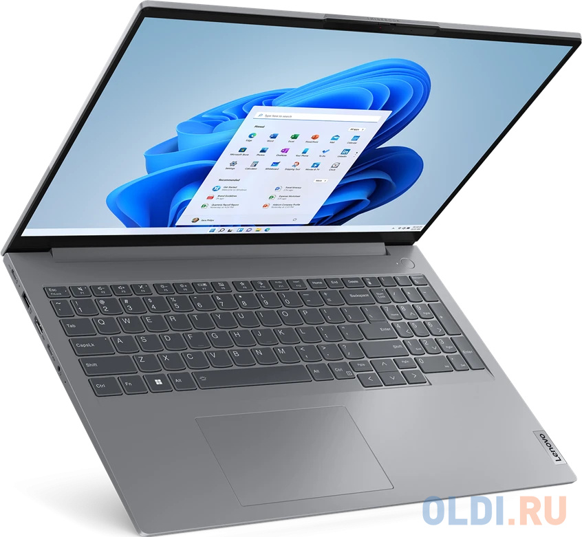 Ноутбук Lenovo ThinkBook 16 G6 ABP Ryzen 5 7430U/16Gb/SSD512Gb/16.0&quot;/IPS/WUXGA/NoOS/grey  (21KK007RRU)