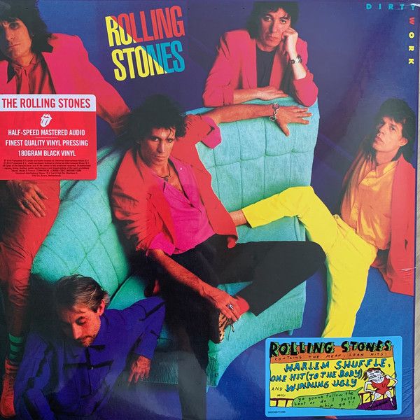 Виниловая пластинка The Rolling Stones, Dirty Work (Half Speed) (0602508773280)