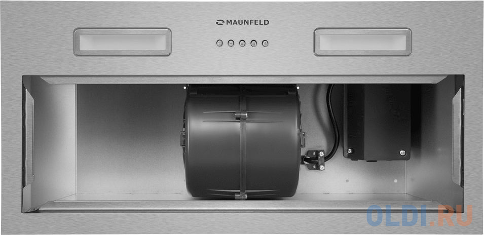 Вытяжка встраиваемая Maunfeld THAMES 603PM нержавеющая сталь управление: кнопочное (1 мотор)