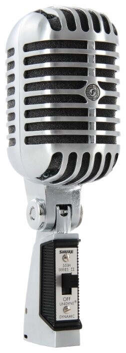 Микрофон SHURE 55SH, динамический, серебристый (57895)