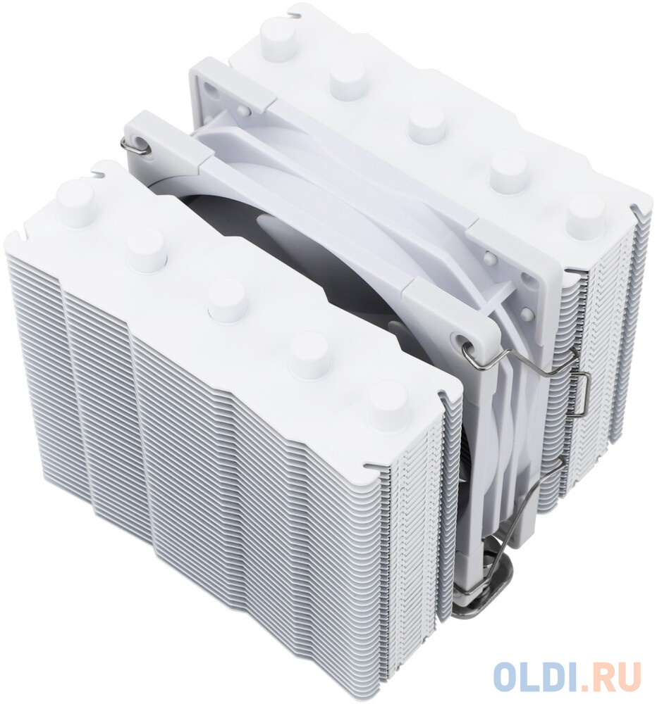 Кулер для процессора Thermalright Silver Soul 110 White, высота 110 мм, 2500 об/мин, 23 дБА, PWM, белый