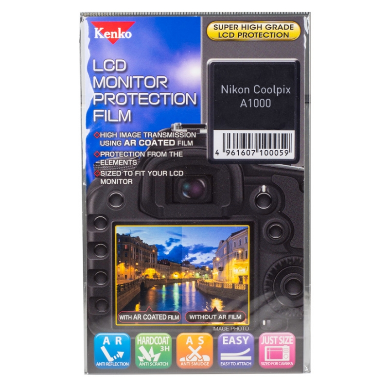Защитная пленка Kenko для Nikon Coolpix A1000 (1шт)