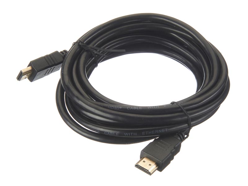 Кабель HDMI(19M)-HDMI(19M) v2.0 4K, 3 м, черный Netko (2HDMI2.0-3.M.PP)