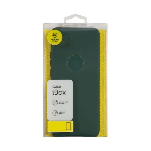Накладка силикон iBox Case для Xiaomi 12T с защитой камеры и подложкой, зеленый