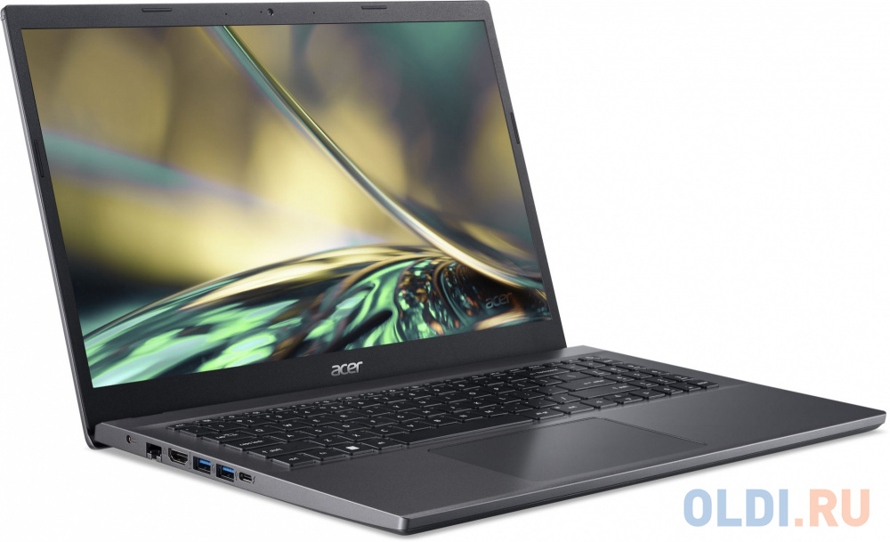 Ноутбук Acer Aspire 5 A515-57-513N Core i5 12450H 16Gb SSD512Gb UMA 15.6" IPS FHD (1920x1080) Windows 11 Home metall WiFi BT Cam (NX.KN3CD.002)