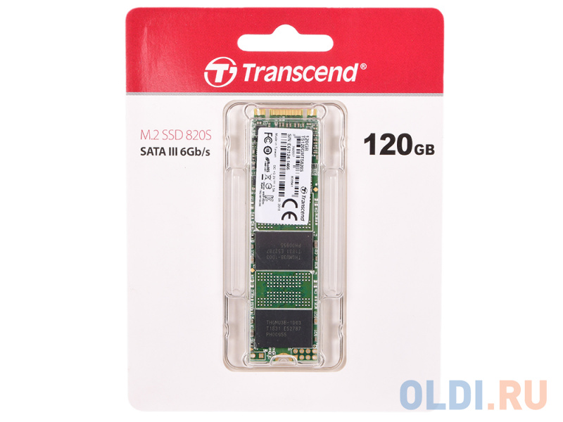 SSD накопитель Transcend MTS820 120 Gb в Москвe