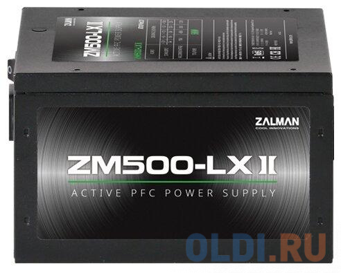 Блок питания Zalman ZM500-LXII 500 Вт