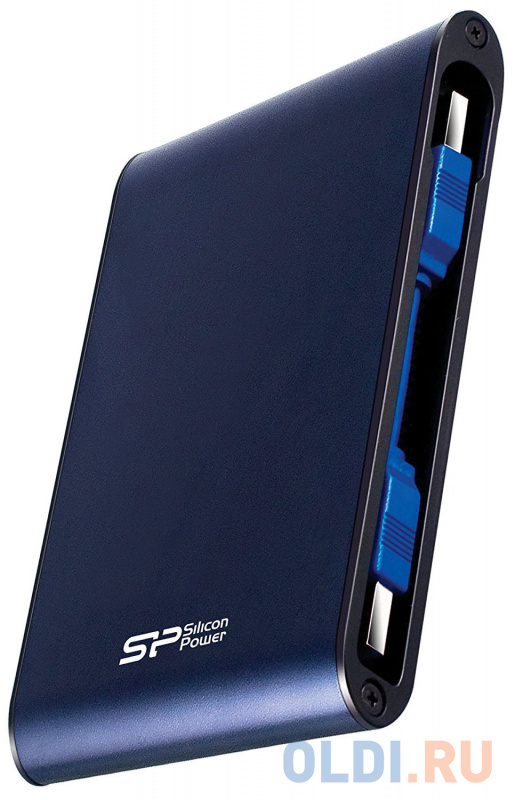 Внешний жесткий диск 1Tb Silicon Power A80 SP010TBPHDA80S3B Blue 2.5" USB 3.0  Retail