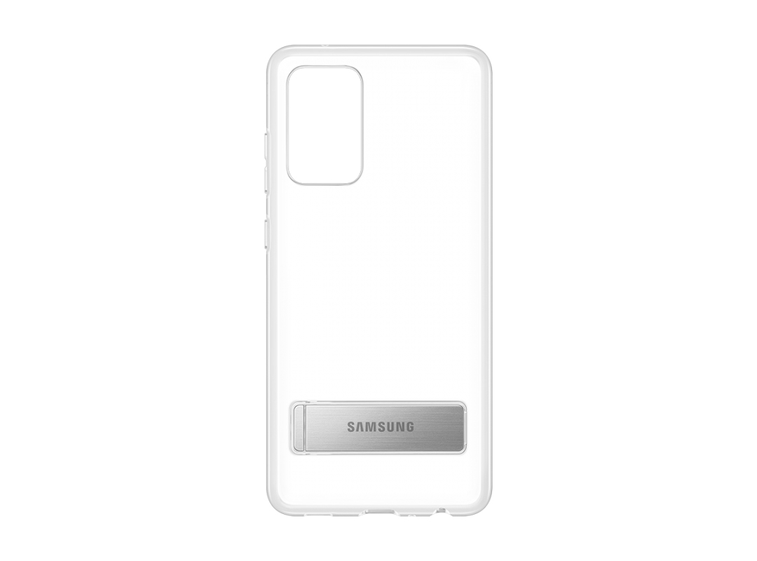 Чехол-накладка Samsung Clear Standing Cover для Samsung Galaxy A72, прозрачный EF-JA725CTEGRU