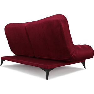 Диван Mebel Ars Арно бархат красный star velvet 3 dark red в Москвe