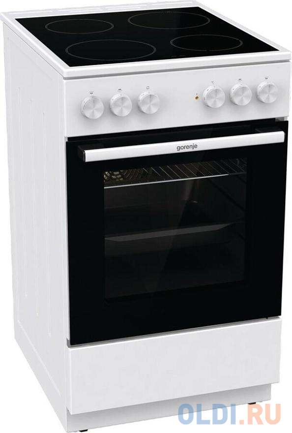 Электрическая плита Gorenje GEC5A41WG белый в Москвe