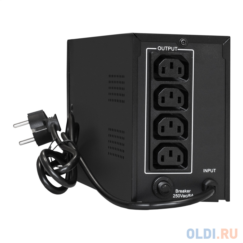 ИБП ExeGate Power Smart ULB-800.LCD.AVR.4C13 <800VA/480W, LCD, AVR, 4*C13, металлический корпус, Black>