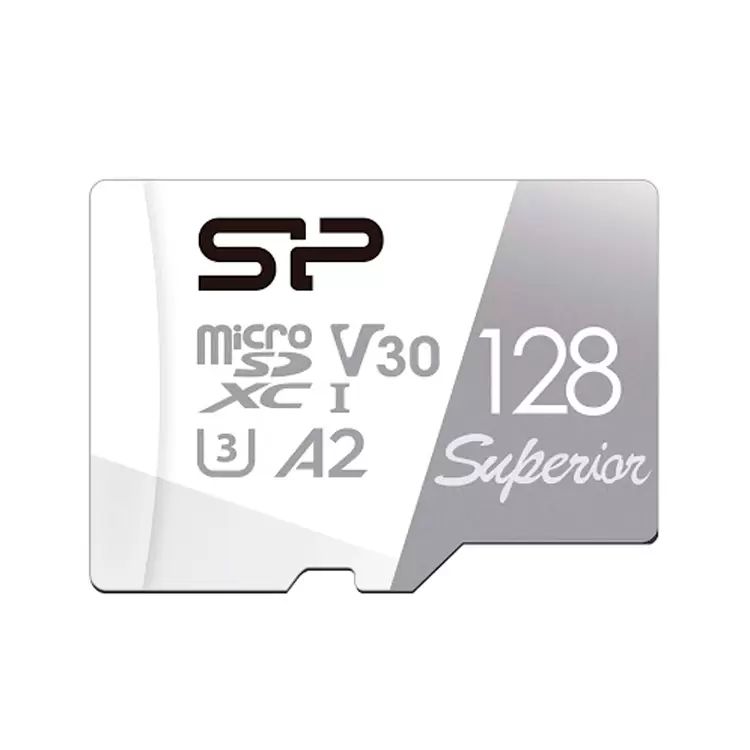 Карта памяти microSD 128GB Silicon Power Superior Pro A2 microSDXC Class 10 UHS-I U3 Colorful 100/80 Mb/s
