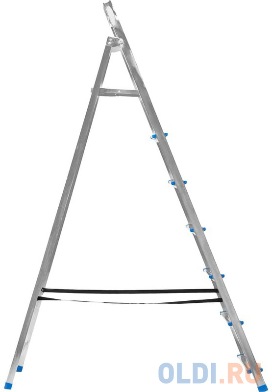 Стремянка, 7 ступеней, стальная, оцинкованная// Сибртех в Москвe