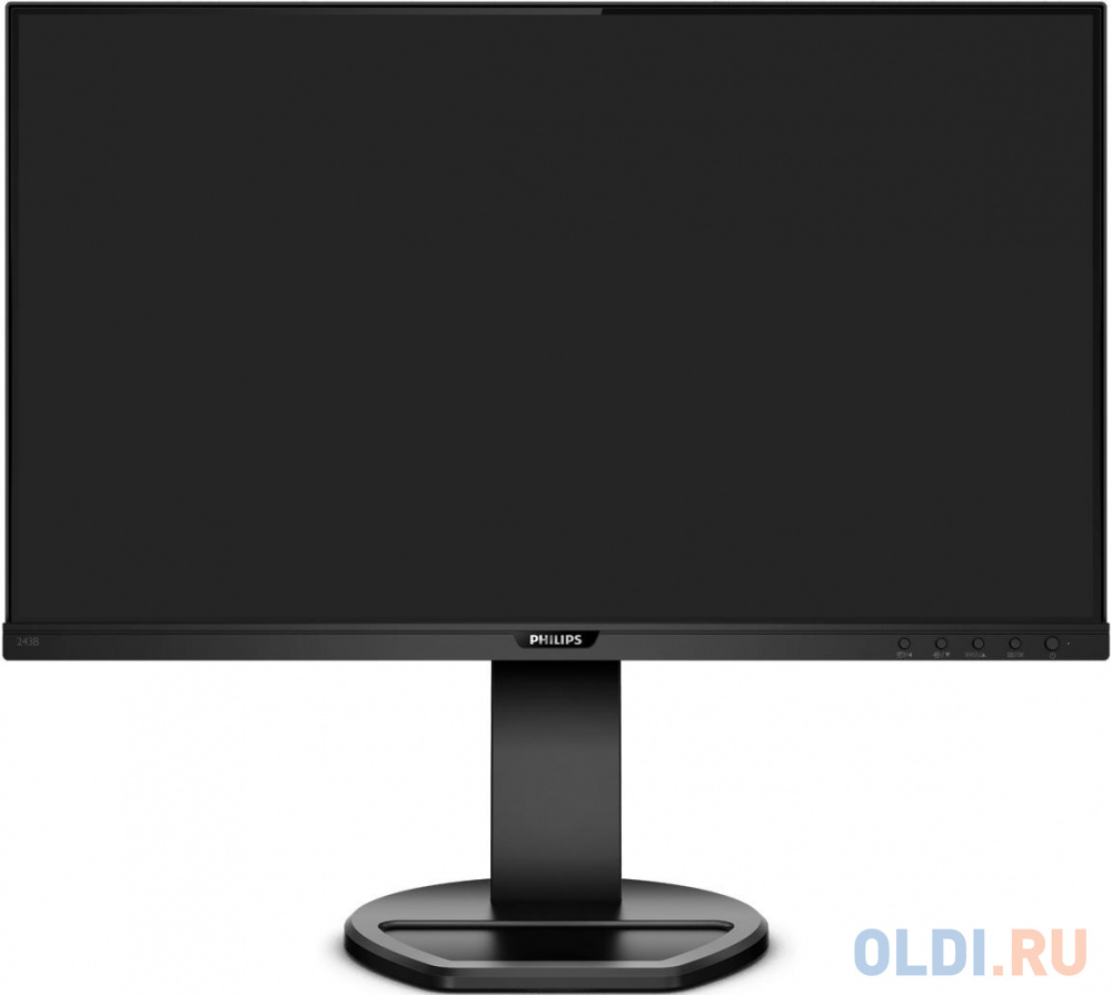 МОНИТОР 23.8" PHILIPS 243B9/00 Black с поворотом экрана (IPS, 1920x1080, 75Hz, 4 ms, 178°/178°, 250 cd/m, 50M:1, +HDMI 1 в Москвe