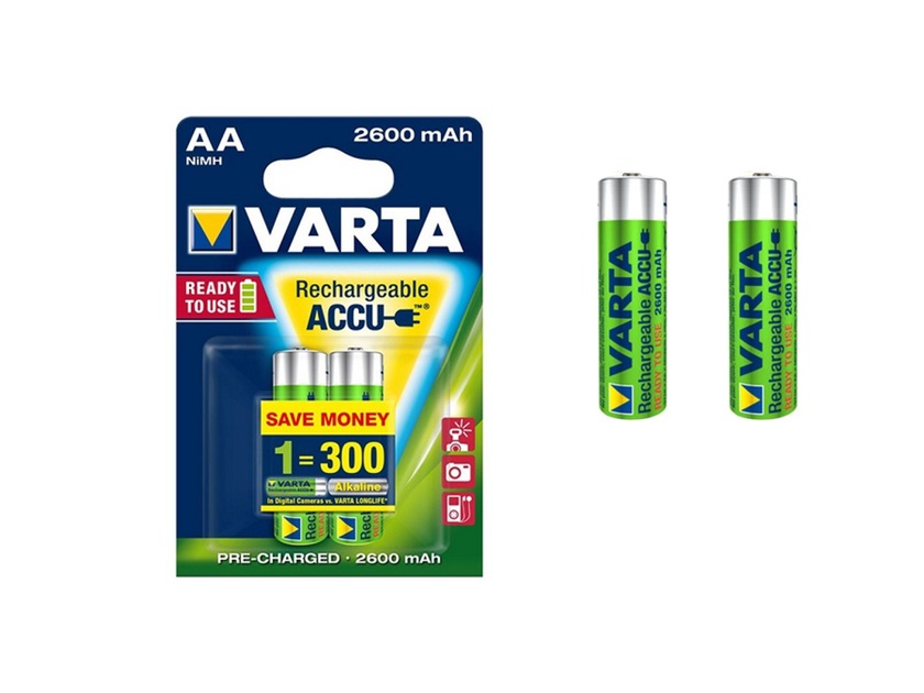 Аккумулятор VARTA AA 2600 mAh R2U (уп 2 шт) в Москвe