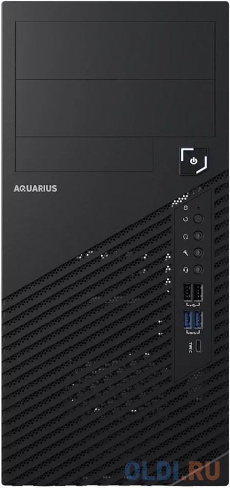 ПК Aquarius Aquarius Pro P30 K44 mini-Tower MT i3 10100 8Gb SSD480Gb HDG noOS 2.5xGbitEth WiFi 400W мышь клавиатура (P30K441K3628H148L02NWNKTNN3)