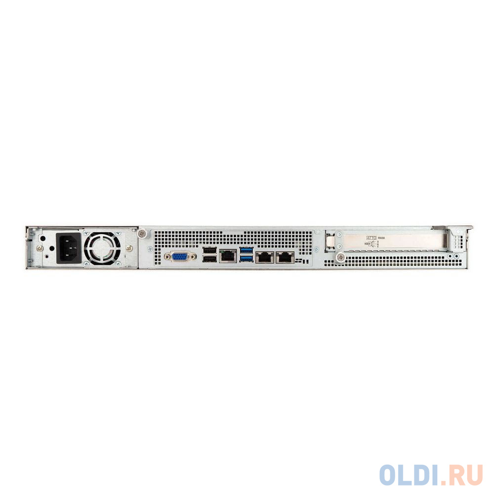 Компьютерный корпус IW-RS104-07 Single 650w Acbel/FAN 4056mm*6/SLIMSAS*4 BP)/2.5&quot;/3.5&quot; hot-swap HDD tray (gray color)*4/28&quot;