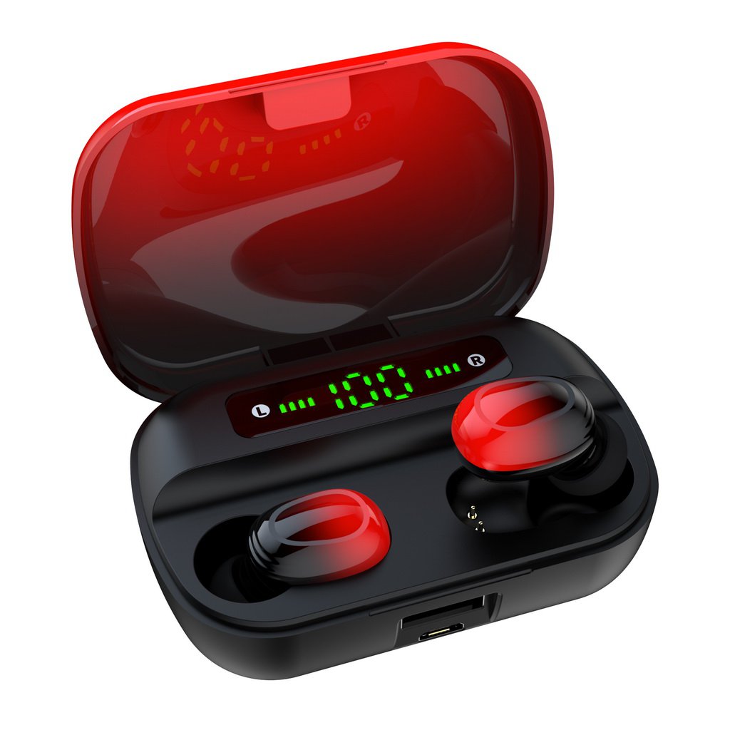 Беспроводные наушники Smart Buy i500, черный/красный (SBH-3023)