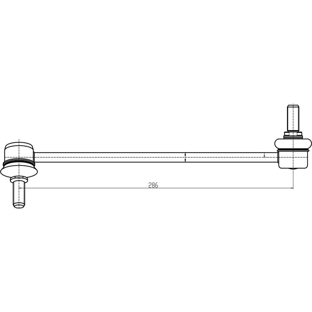 Правая стойка переднего стабилизатора для Chevrolet Captiva (06-)/Opel Antara (06-) TRIALLI