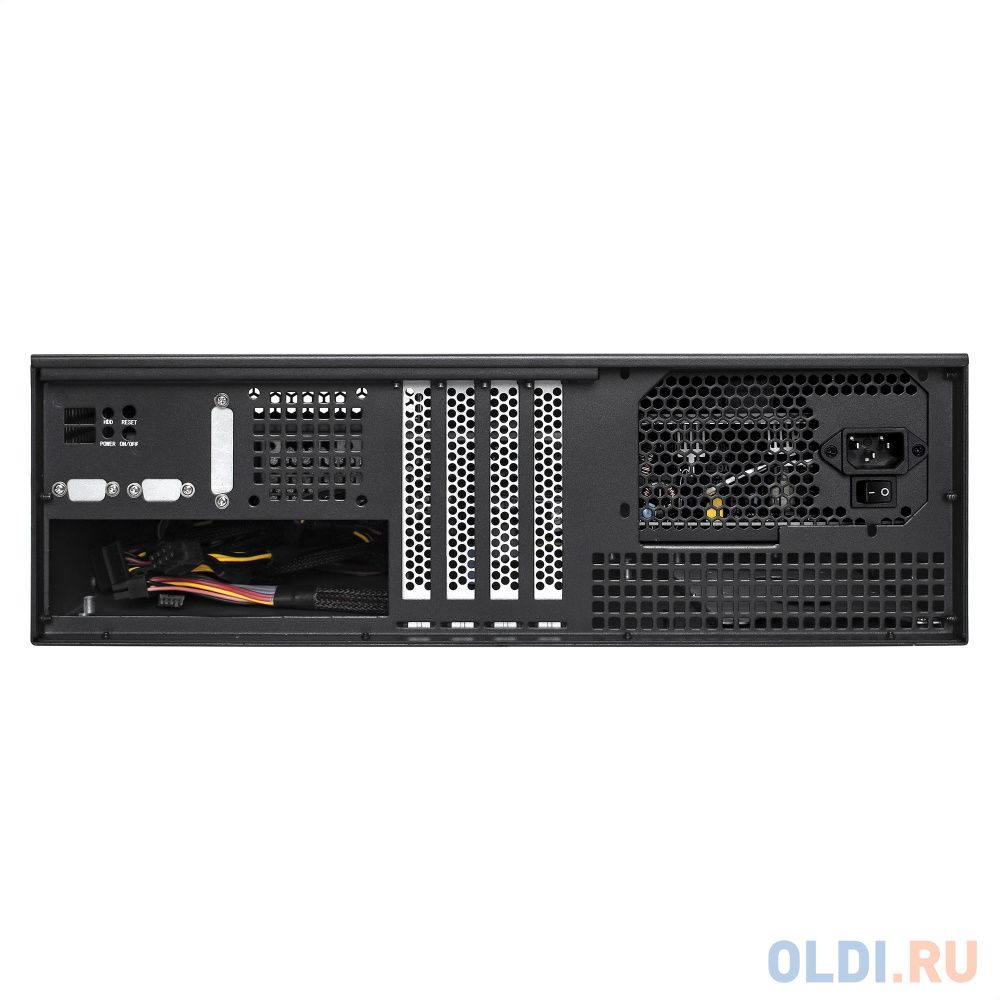 Серверный корпус ExeGate Pro 3U330-02 <RM 19", высота 3U, глубина 330, БП 600PPH-SE 80 PLUS® Bronze, USB>