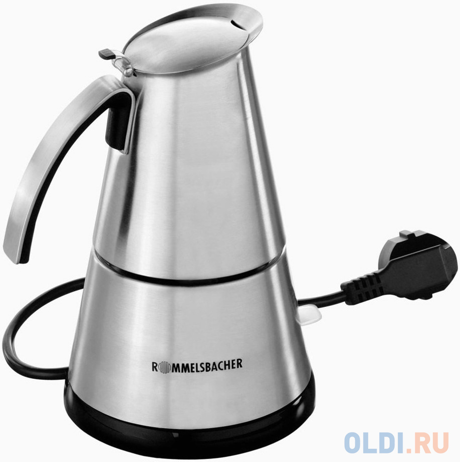 Кофеварка Rommelsbacher EKO 366/E Delux 356 Вт серебристый