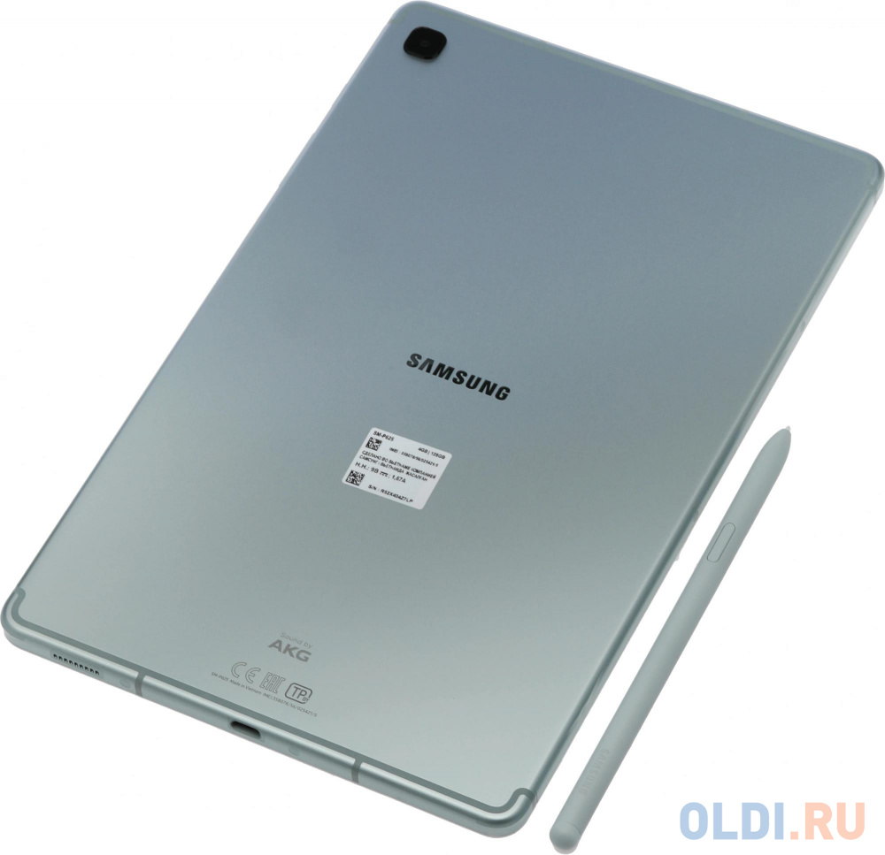 Планшет Samsung Galaxy Tab S6 Lite SM-P625 1280 (2.4) 8C RAM4Gb ROM128Gb 10.4" TFT 2000x1200 3G 4G Android 14 мятный 8Mpix 5Mpix BT GPS WiFi Touc в Москвe