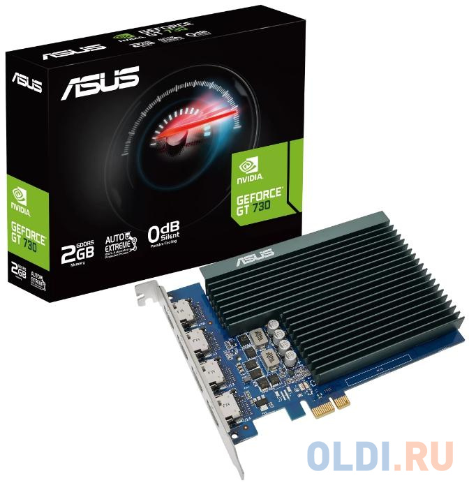 Видеокарта ASUS GeForce GT 730 GT730-4H-SL-2GD5 2048Mb