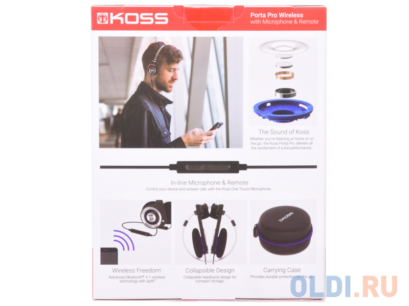 Наушники KOSS Porta Pro Wireless