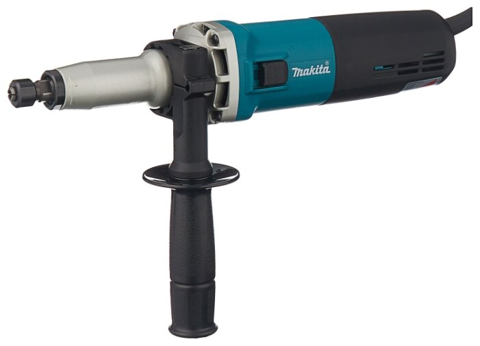 Гравер Makita GD0800C, сетевой, 750Вт, 28000 об/мин, фиксация шпинделя, регулировка частоты вращения, 1.6кг (GD0800C)