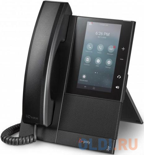 CCX 500 Business Media Phone. Open SIP. PoE only. Ships without power supply and factory disabled media encryption