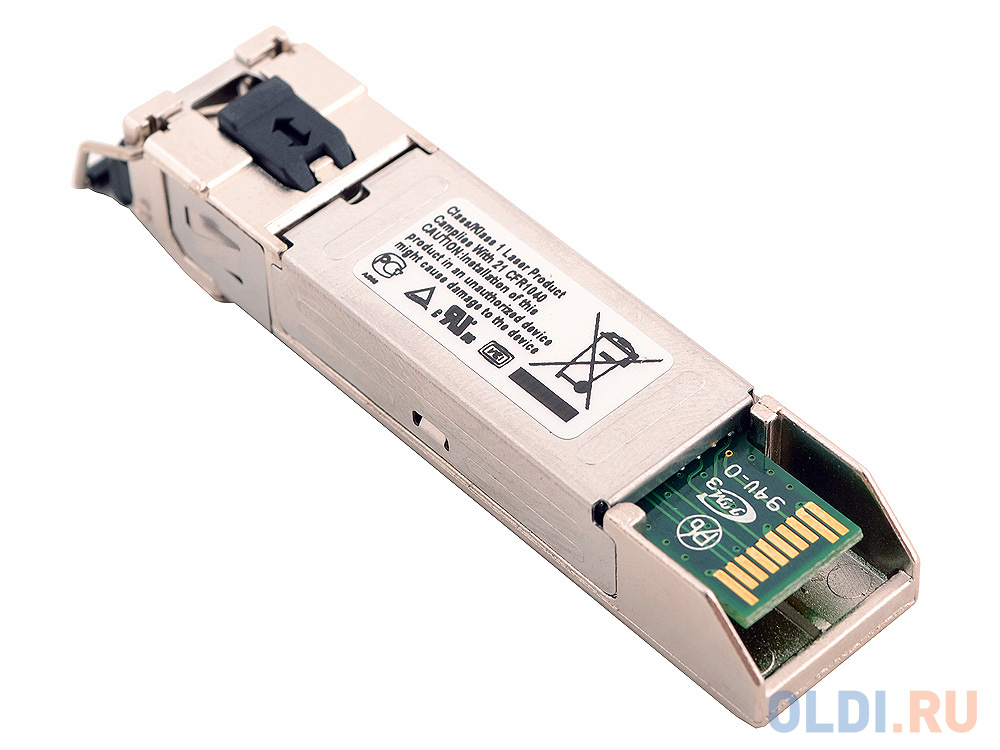 Модуль D-Link DEM-210/B1A Модуль Mini GBIC с 1 портом 100Base-FX для одномодового оптического кабеля, питание 3,3В (до 15 км)