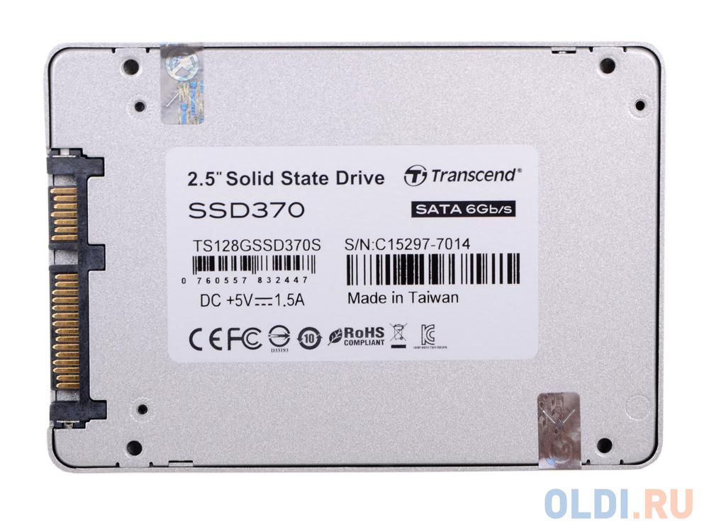 SSD накопитель Transcend 370S 128 Gb SATA-III в Москвe