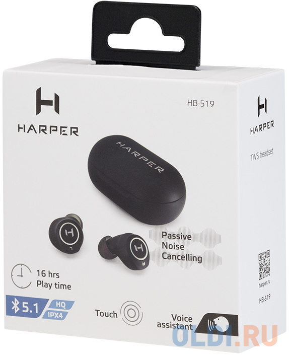 HARPER HB-519 Black в Москвe