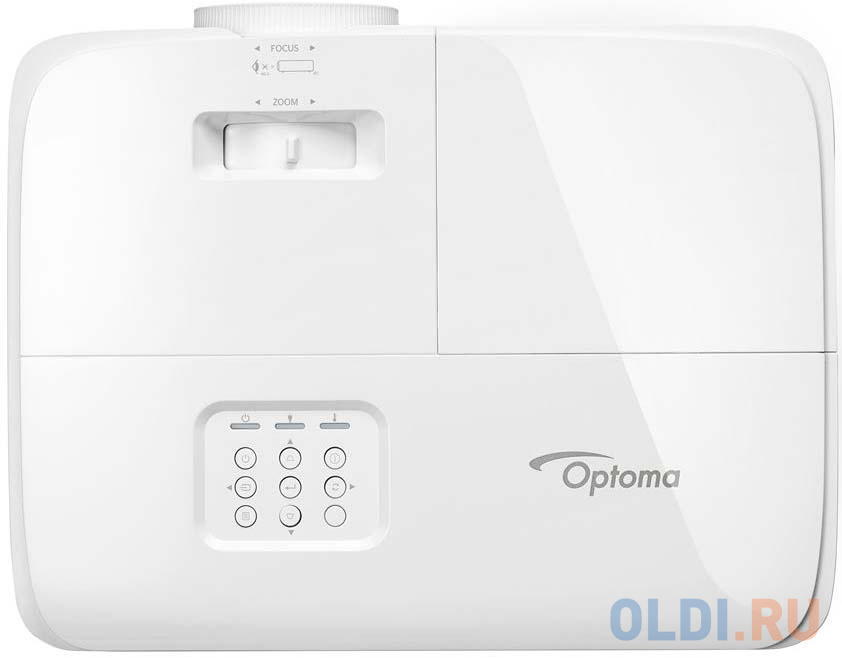 Проектор Optoma EH401 (DLP, 1080p 1920x1080, 4000Lm, 22000:1, noVGA, 2xHDMI, 1x3W speaker, 3D Ready, lamp 10000hrs)