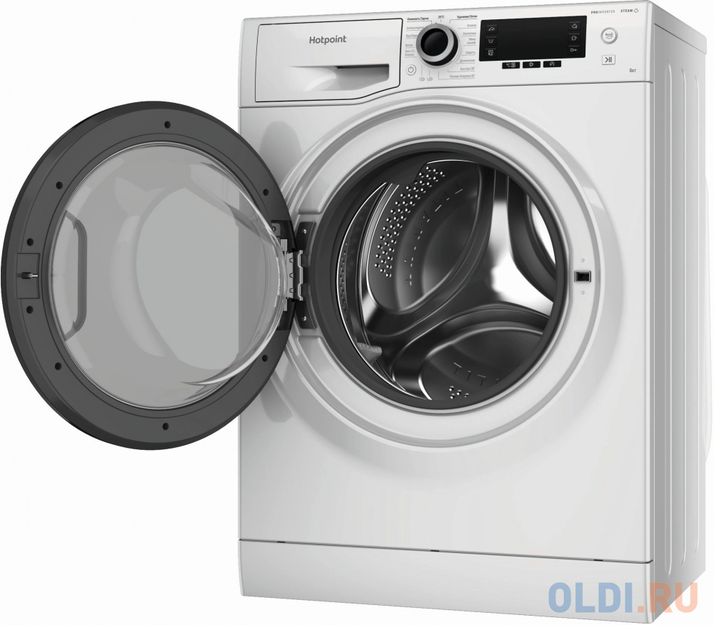 Стиральная машина Hotpoint NSD 8249 D AVE RU класс: A-40% загр.фронтальная макс.:8кг белый в Москвe