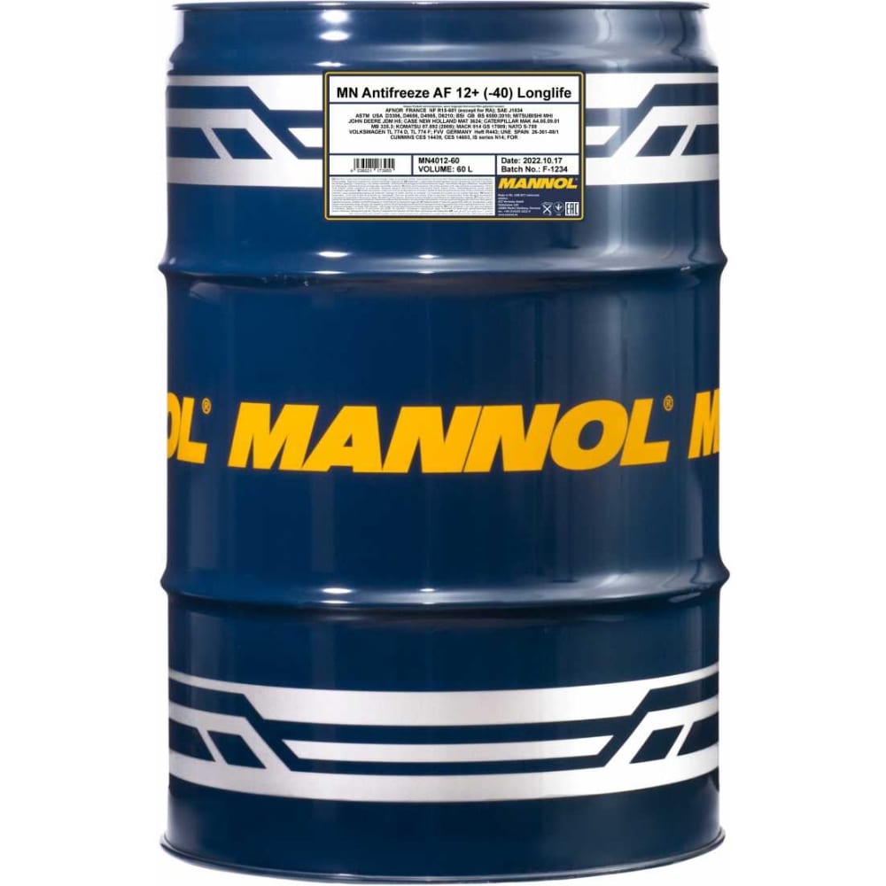 Готовый раствор охлаждающей жидкости MANNOL