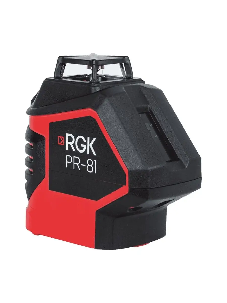 Уровень лазерный (нивелир) комбинированный, до 20 м, 0.2 мм/м, самовыравнивание, 4xАА, сумка, RGK PR-81 (4610011873270)