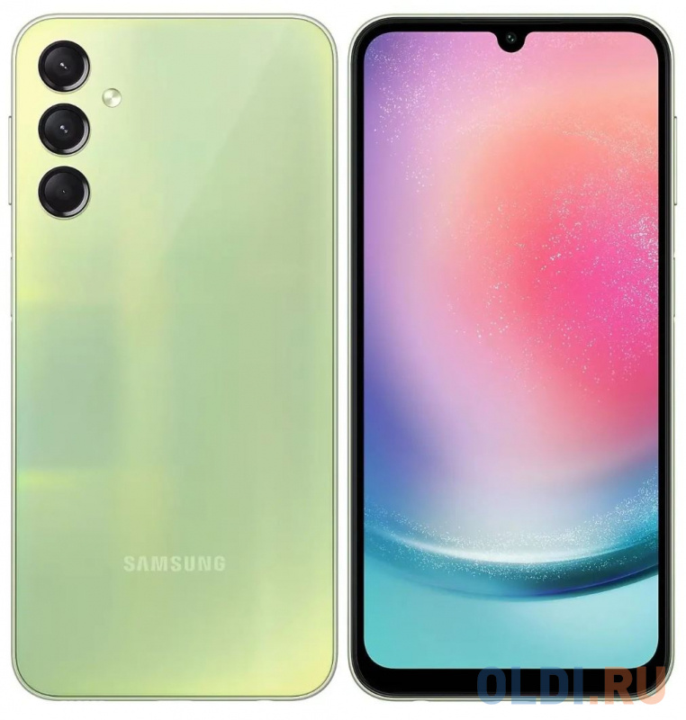 Смартфон Samsung Galaxy A24 SM-A245F 8/128Gb Green (SM-A245FLGWMEA)