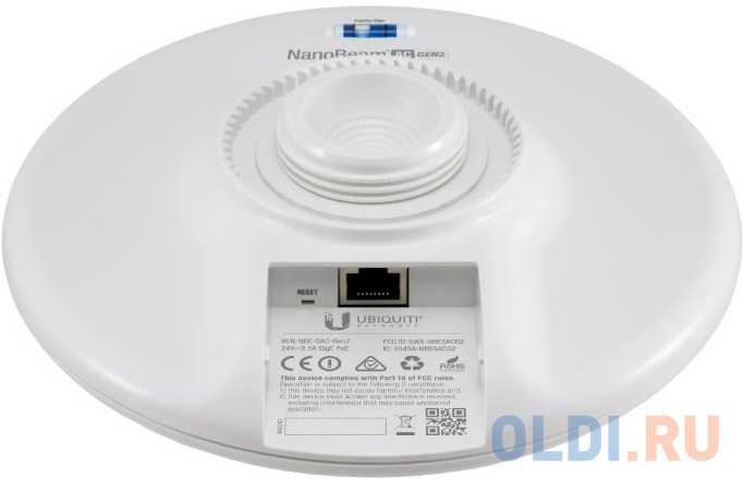 Мост беспроводной Ubiquiti NBE-5AC-Gen2 10/100/1000BASE-TX