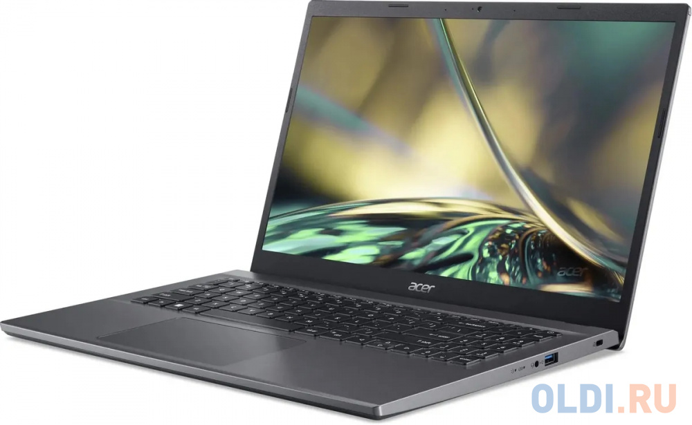 Ноутбук 15.6" IPS FHD Acer Aspire A515-57G-70BC grey (Core i7 1255U/8Gb/512Gb SSD/MX550 2Gb/noOS) (NX.K2FEM.008) в Москвe