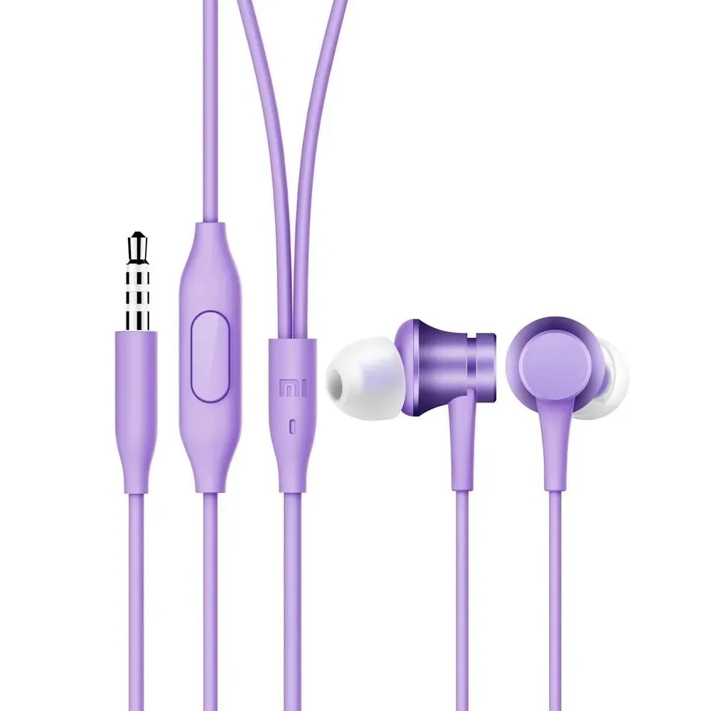 Наушники Xiaomi (Мi) Piston Fresh Bloom (HSEJ03JY Matte Purple) фиолетовые в Москвe