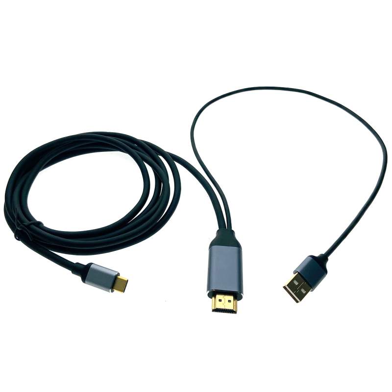 Аксессуар Espada HDMI - USB Type-C 2m EVihuC