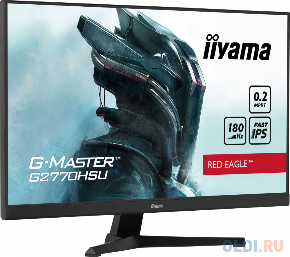 Монитор LCD 27'' 16:9 1920х1080(FHD) IPS, 240 Hz, 300 cd/m2, H178°/V178°, 1000:1, 80M:1, 16.7M, 0,1 ms, HDMI, DP, USB-Hub, Tilt, Speakers, 3 в Москвe