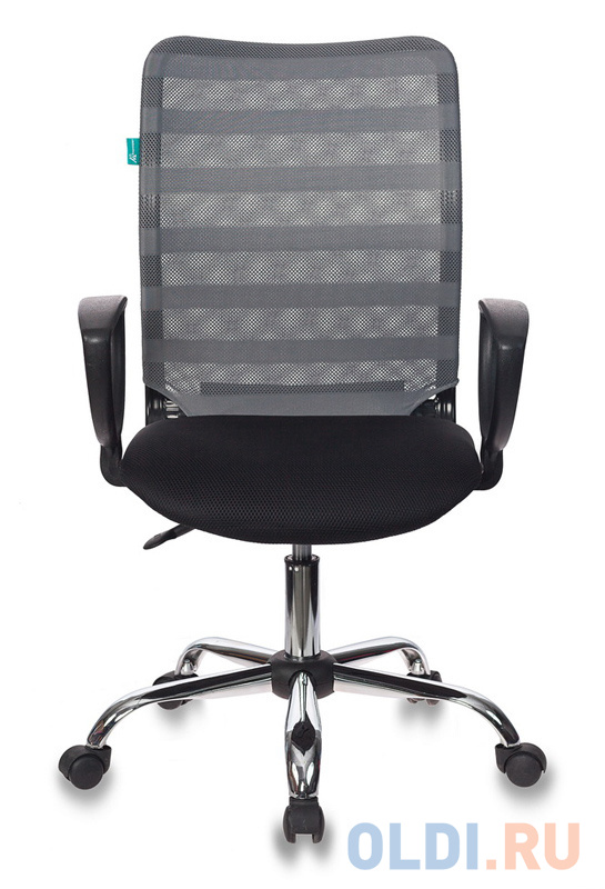 Кресло для геймеров Бюрократ TW-32K03 TW-11 чёрный серый CH-599AXSL/32G/TW-11