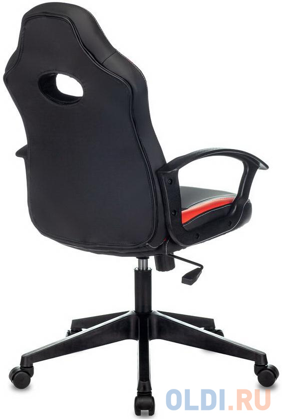 Кресло для геймеров Zombie Zombie 11 чёрный красный
