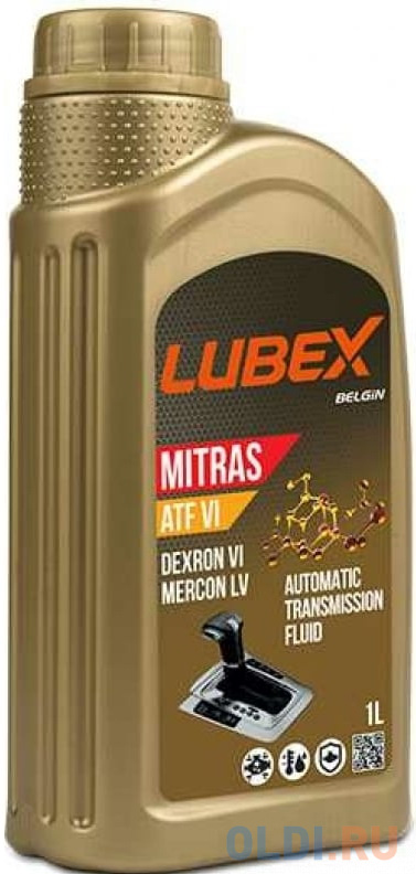 L020-0877-1201 LUBEX Синт. тр.масло д/АКПП MITRAS ATF VI (1л)