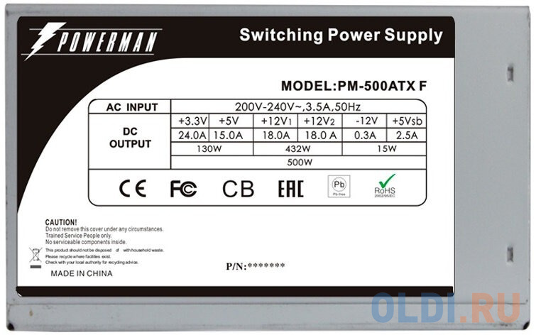 POWERMAN PMP-500ATX [6193557]