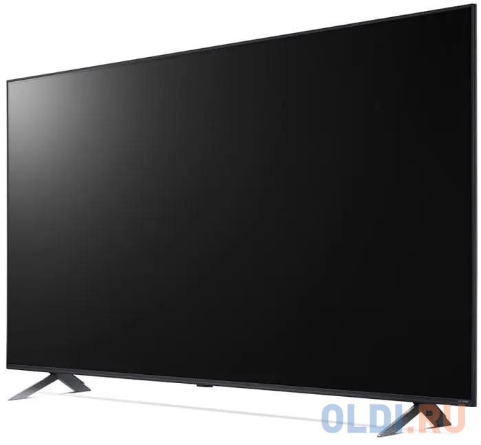 Телевизор LED LG 43" 43QNED80T6A.ARUB черный титан 4K Ultra HD 60Hz DVB-T DVB-T2 DVB-C DVB-S DVB-S2 USB WiFi Smart TV (RUS)